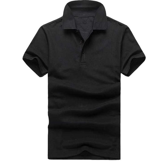 Black Golf Polo – 100% Cotton