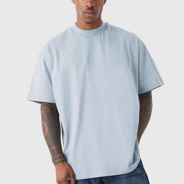 Men's Crop Boxy T-Shirt